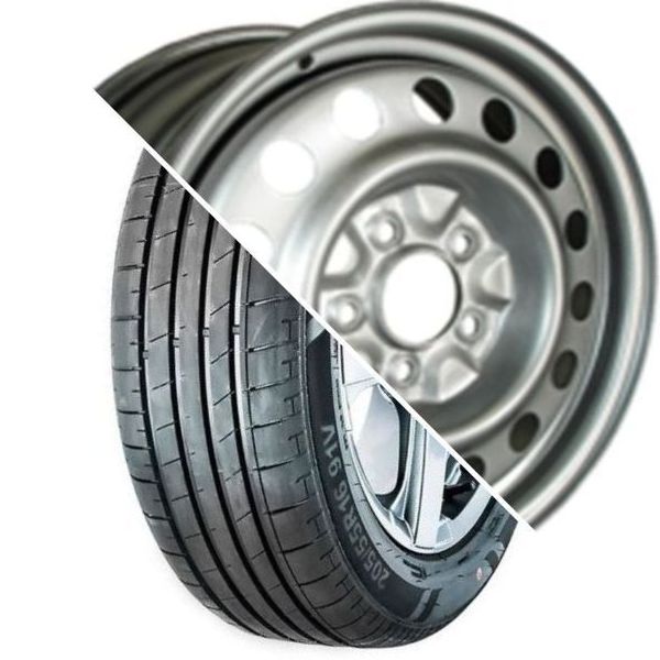 Шина с диском в сборе Massimo OTTIMA PLUS 185/65 R15 88H + Trebl X40915 P Silver 4*100 6xR15 ET40 DIA60.1 (без упаковки)