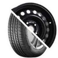 Шина с диском в сборе Prinx HH1 HiCity 185/65 R15 88H + Magnetto 15009 AM Black 4*100 6xR15 ET50 DIA60.1 Lada Vesta
